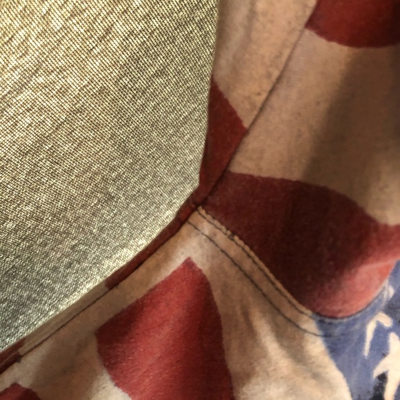 Men’s cotton Patriot traders India collar flag shirt - Picture 10 of 11